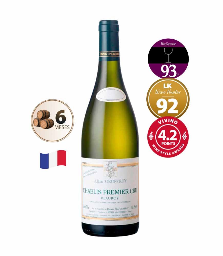 vinho branco Chablis 1Er Cru B Vignes Alain Geoffroy 2019