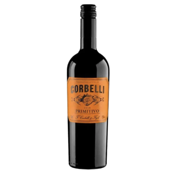vinho tinto Corbelli Primitivo di Puglia