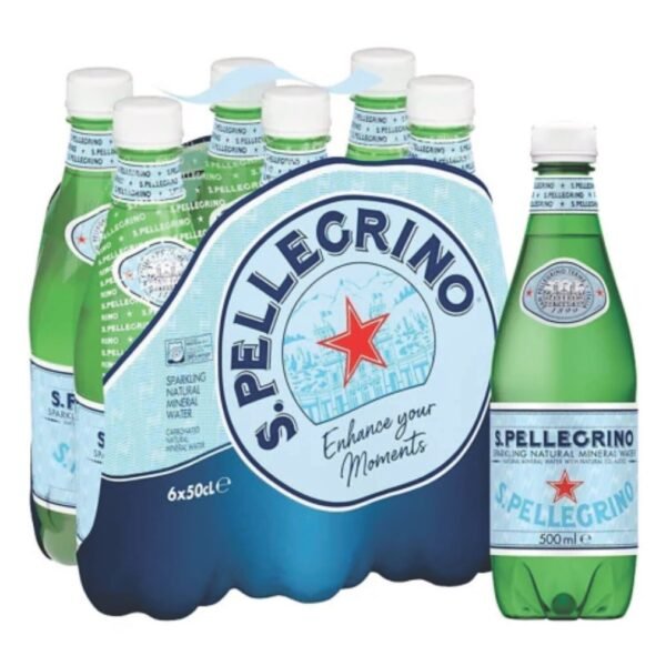 agua com gás san pellegrino 500 ml - kit com 24 unidades