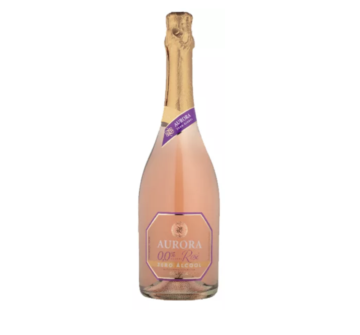 Espumante aurora rose zero alcool