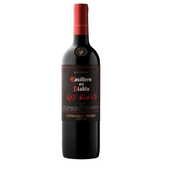 vinho tinto concha y toro casillero red blend- chileno