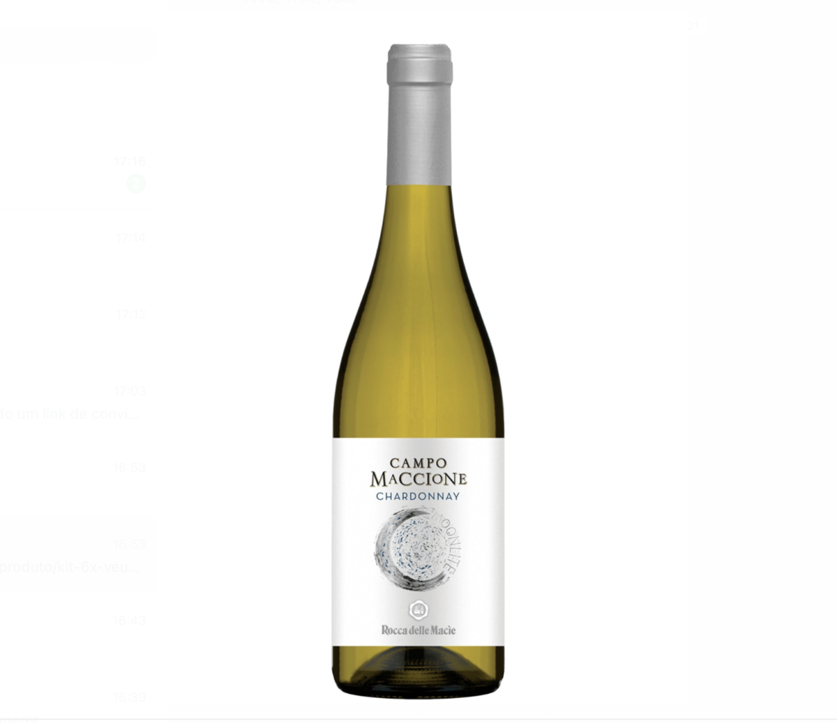 Vinho branco chardonnay campo maccione