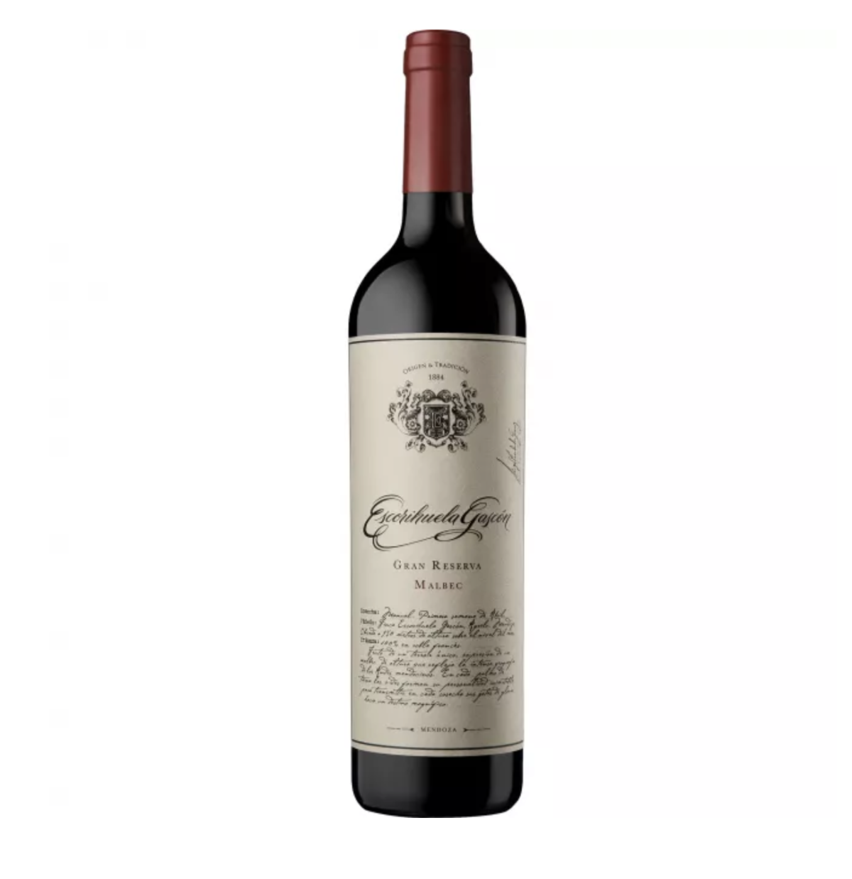 vinho tinto Escorihuela Gascón Gran Reserva Malbec