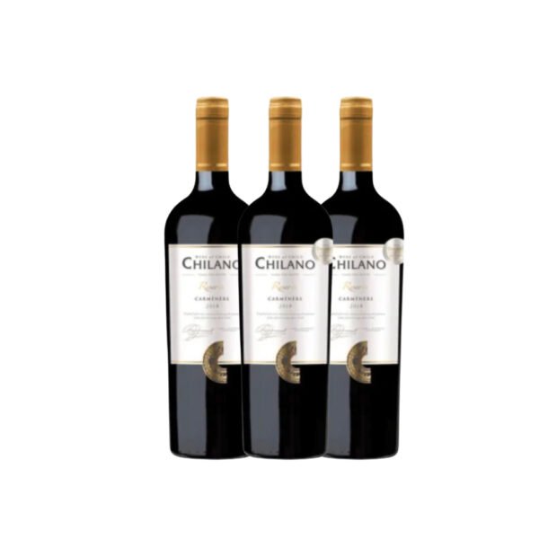 Kit chilano carmenere 3 garrafas