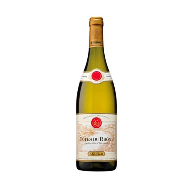 Vinho branco cotes du Rhône etienne guidal